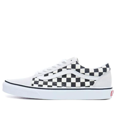 Vans Men's Old Skool Sneakers, White / Black Checkerboard, VN0A38G127K