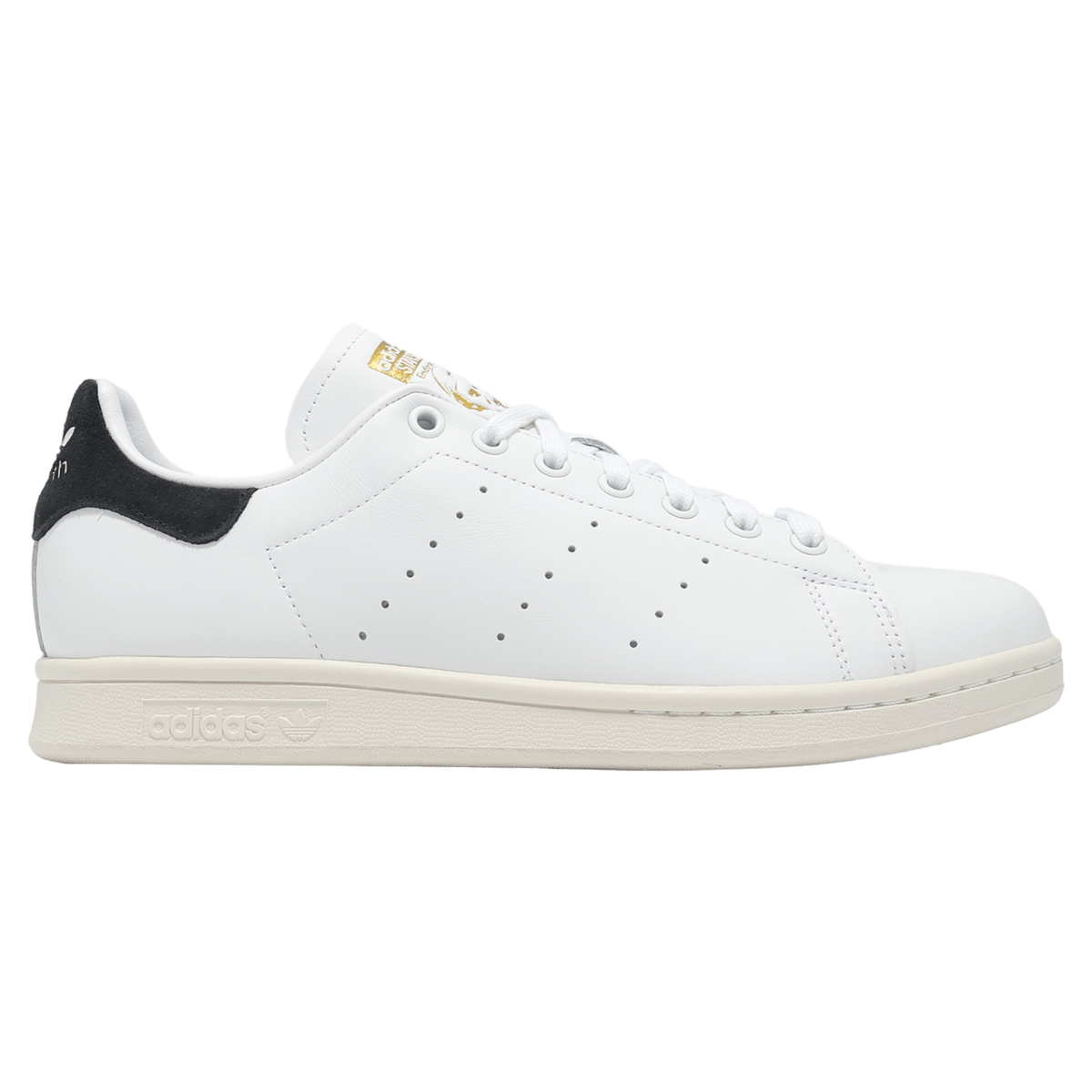 Adidas Originals Men's White/Beige/Black Stan Smith Sneakers, JI3379 (No Box)