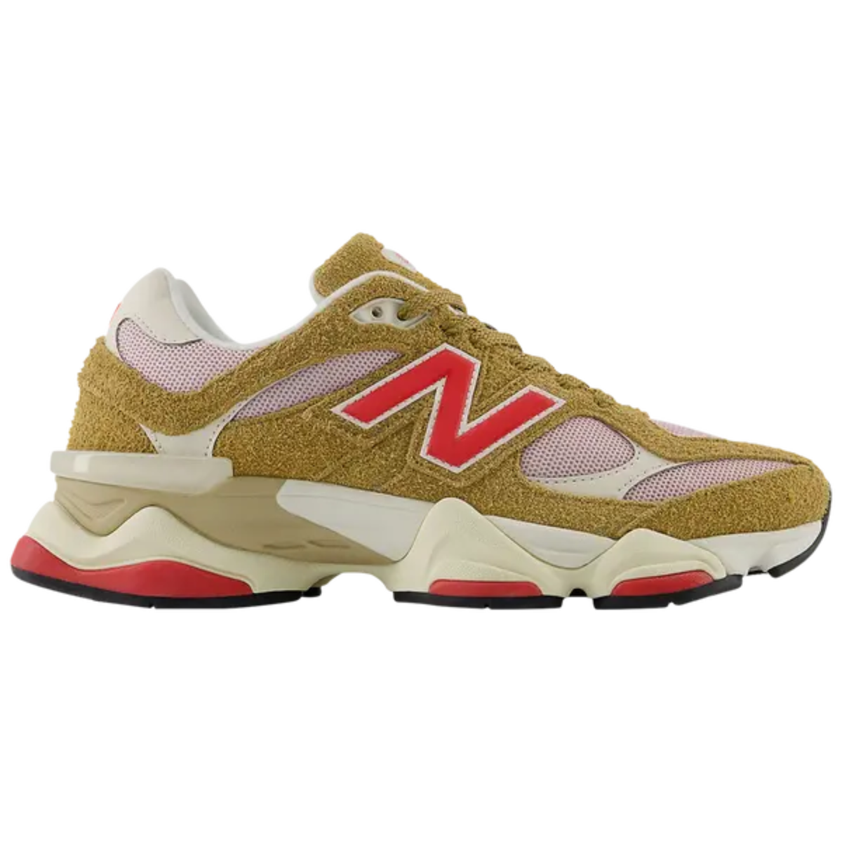 New Balance Men's Tan/Red 9060 Sneakers, U9060GEA