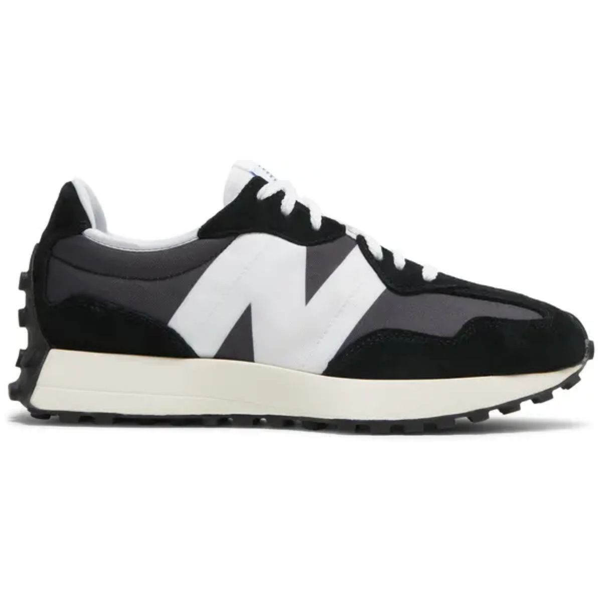 New Balance Men's Grey 327 Sneakers, MS327LB1