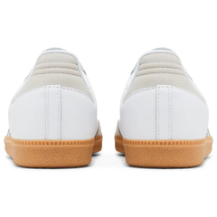 Adidas Originals Women's White/Silver Samba OG Sneakers, JI2725 (No Box)