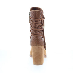 Johnston & Murphy Adley 78-51722 Womens Brown Suede Casual Dress Boots