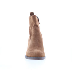 Johnston & Murphy Braelyn 78-51910 Womens Brown Suede Ankle & Booties Boots