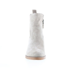 Johnston & Murphy Braelyn 78-51913 Womens Gray Suede Ankle & Booties Boots