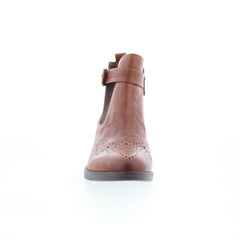 Johnston & Murphy Jeanette 78-51924 Womens Brown Leather Casual Dress Boots