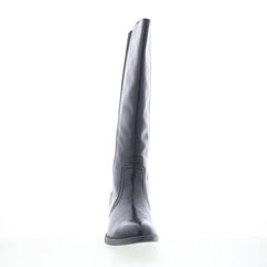 Johnston & Murphy Jade 78-51955 Womens Black Leather Knee High Boots