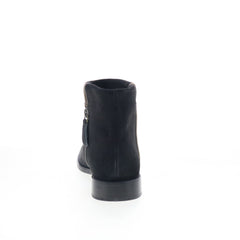 Johnston & Murphy Liliana 78-51961 Womens Black Suede Casual Dress Boots