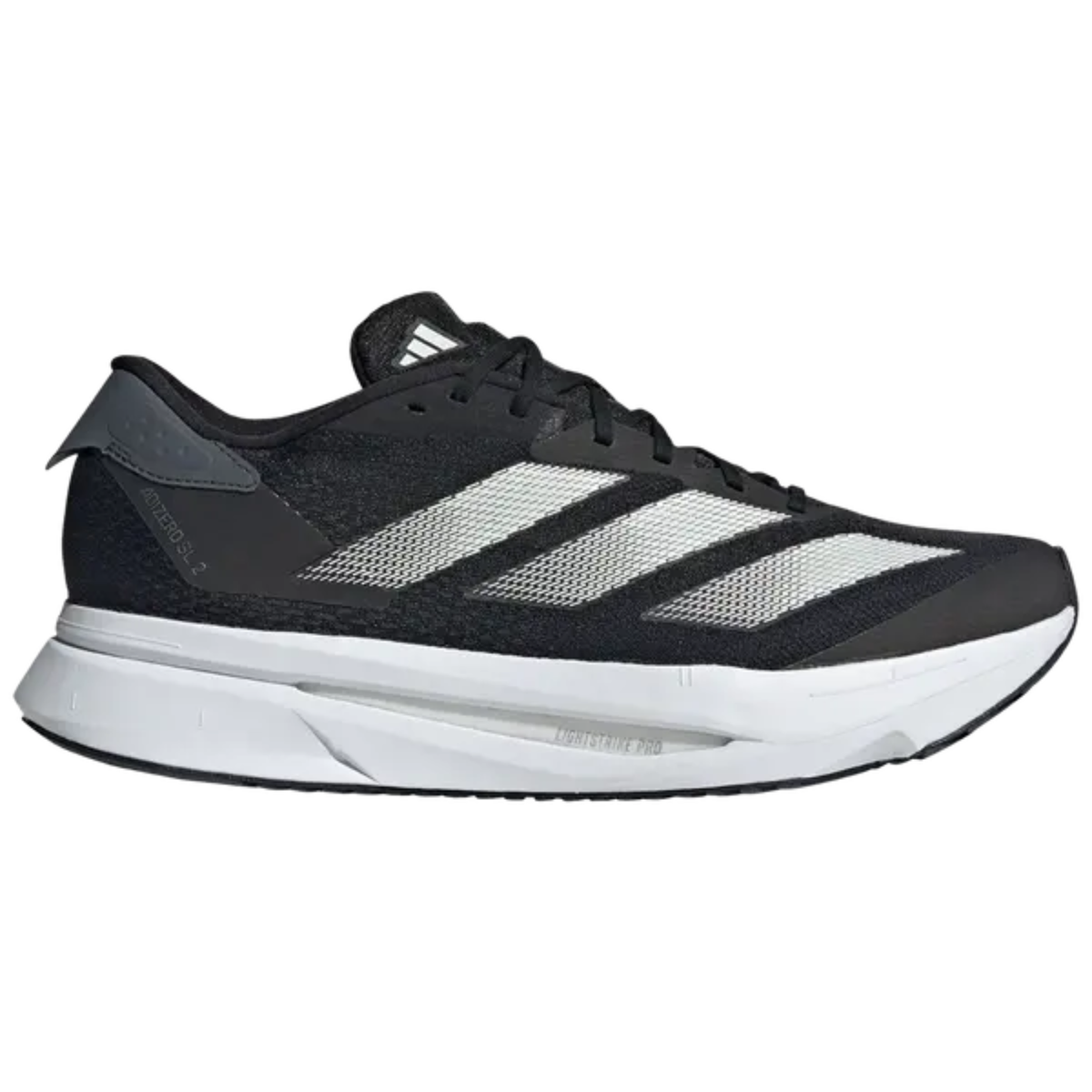 Adidas Men's Black/Zero Metallic Adizero SL2 Sneakers, IF6748 (No Box)