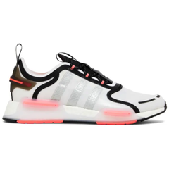 Adidas Men's White/Silver/Black NMD_V3 Sneakers, GW1860 (No Box)