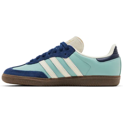 Adidas Originals Women's Hazy Green/Indigo Samba OG Sneakers, JI4208 (No Box)