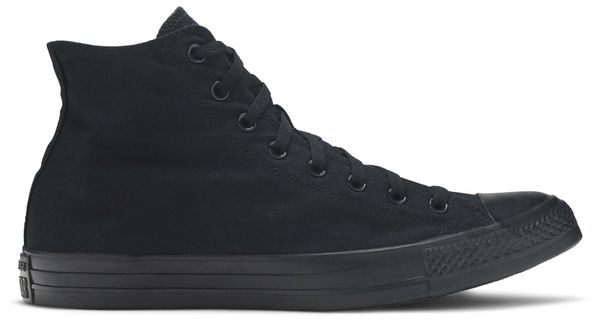 Converse Black Monochrome Men's Chuck Taylor High Sneakers, M3310C
