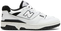 New Balance Men's Sneakers, Black and White, BB550HA1