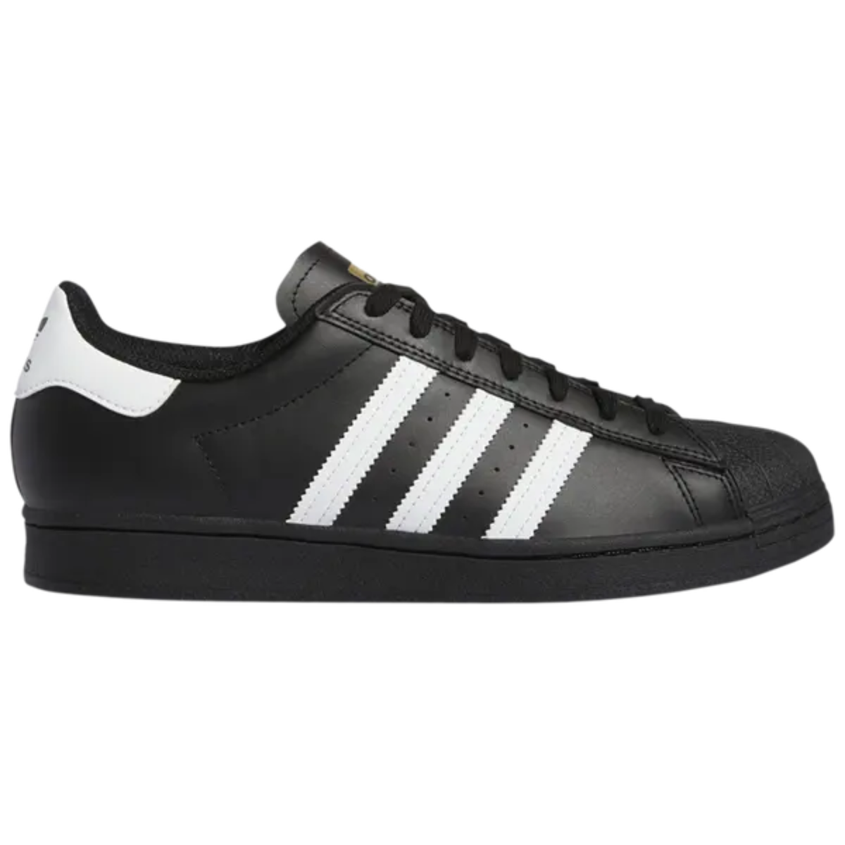 Adidas Originals Men's Black Superstar ADV Sneakers, GW6931 (No Box)