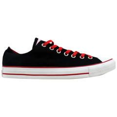 Converse Men's Chuck Taylor Ox Black/Varsity Red