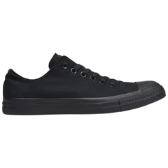 Converse Men's Black Chuck Taylor All Star Low Top Monochrome Sneakers, X5039