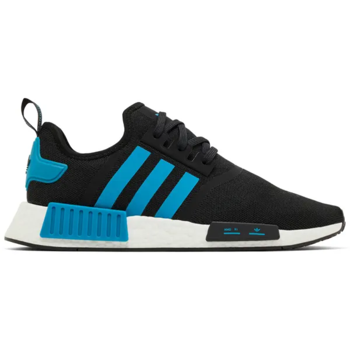 Adidas Men's Black/Active Teal NMD_R1 Sneakers, HQ4461 (No Box)