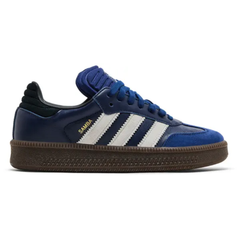 Adidas Originals Men's Dark Blue/Gum Samba XLG Sneakers, IE9179 (No Box)