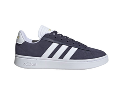 Adidas Men's Blue/Shadow Navy Grand Court Alpha Sneakers, IE1453