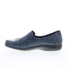 Cobb Hill Paulette CAG01NV Womens Blue Extra Wide Loafer Flats Shoes
