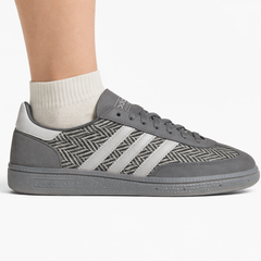Adidas Men's Grey Handball Spezial Harris Tweed Shoes, KJ1247