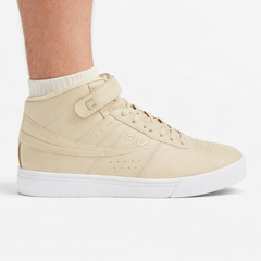 FILA Men's Vulc 13 Distress Sneakers, Beige, 1CM00231-926