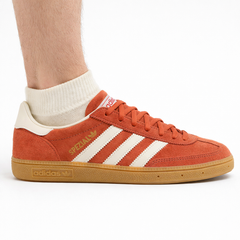Adidas Originals Men's Orange Handball Spezial Sneakers, IG6191