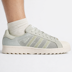 Adidas Originals Men's Green CLOT x Superstar Breathe Sneakers, IH3643 (No Box)