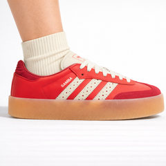 Adidas Originals Red Women's Sambae Sneakers, JH7287 (No Box)