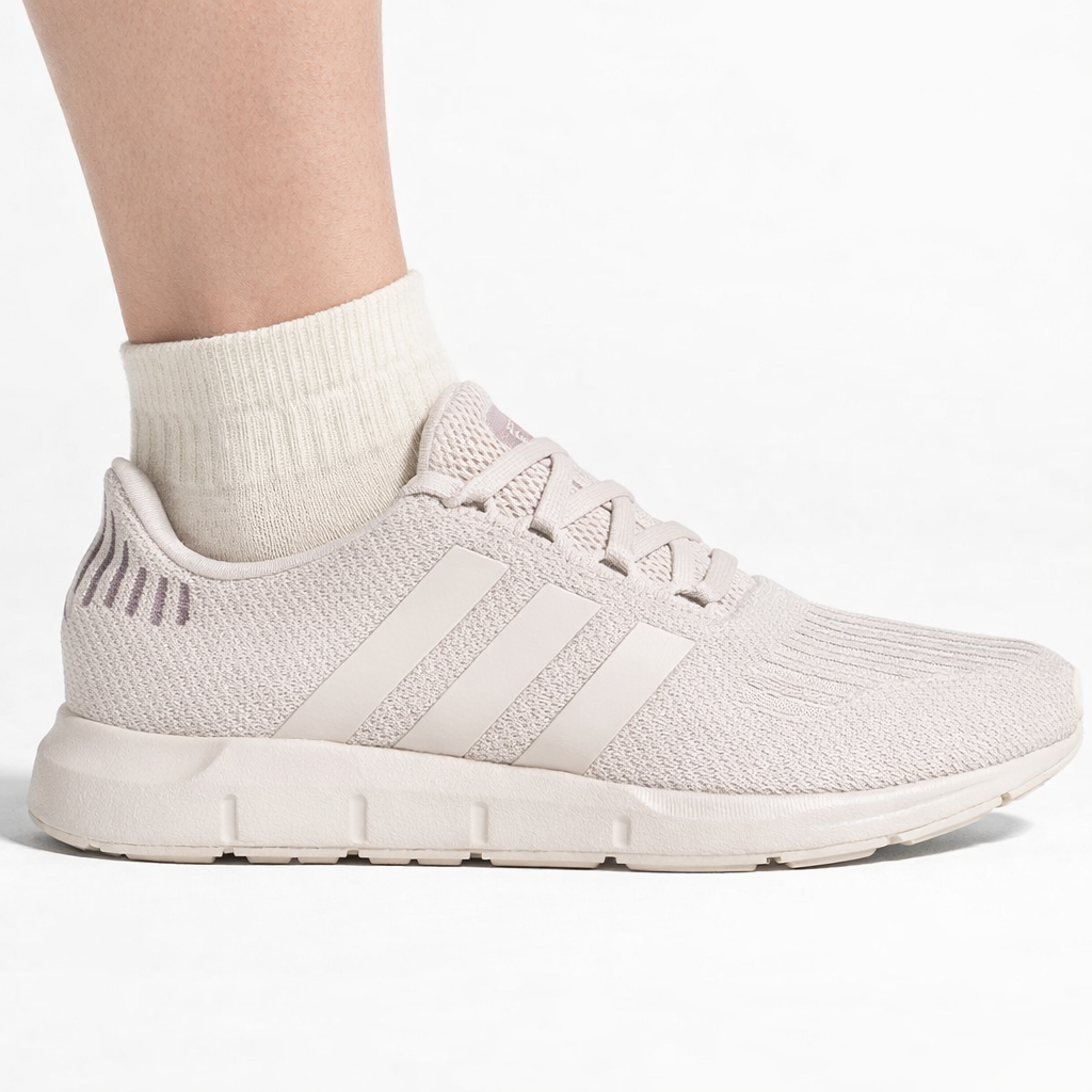 Adidas Women's Cream Swift Run 1.0 'Putty Mauve' Sneakers, ID5942 (No Box)