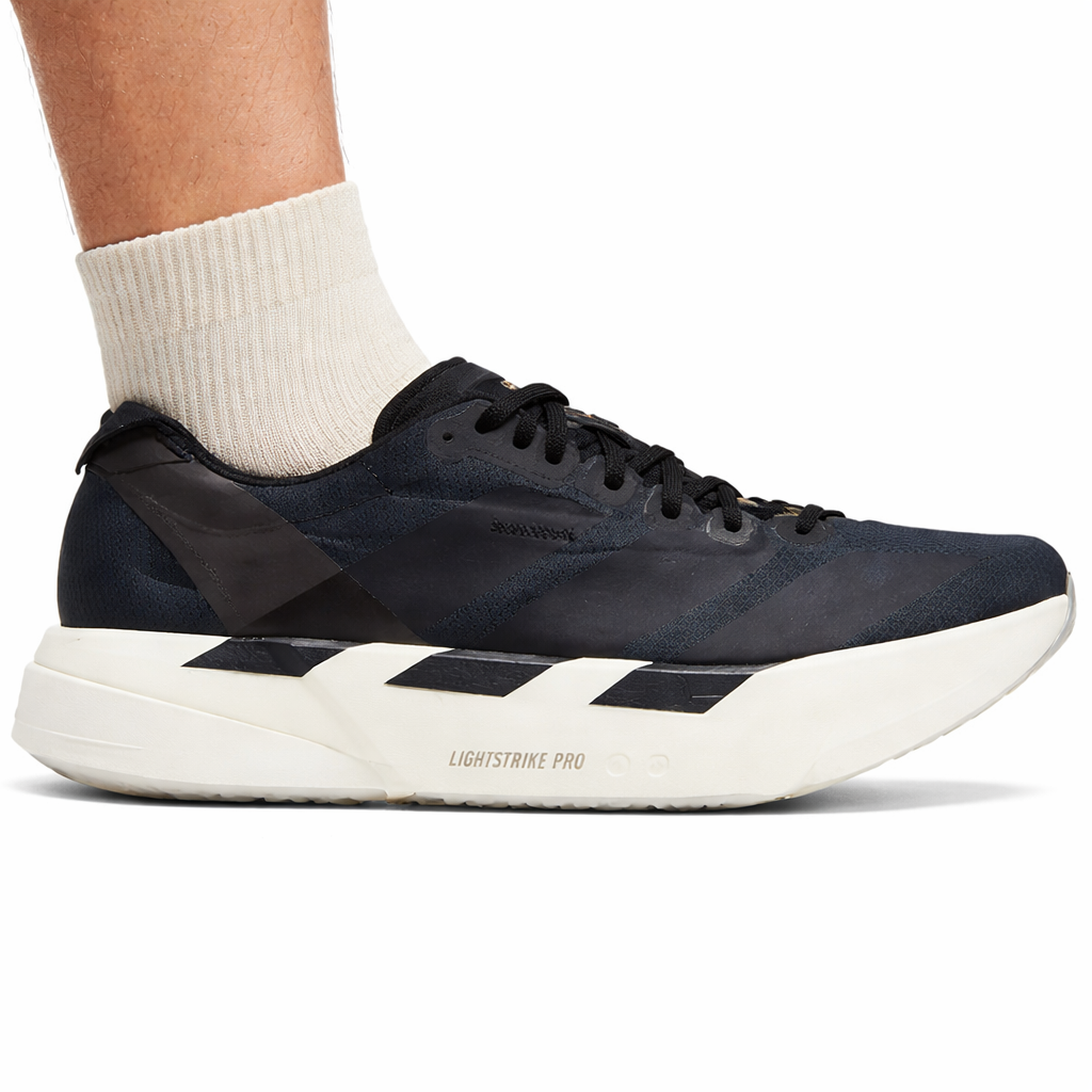 Adidas Men's Black/Grey Adizero Adios Pro 4 Sneakers, JR6369 (No Box)