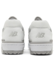 New Balance Women's 550 Chunky Sneakers, White/Rain Cloud, BBW550BB