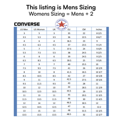 Converse Men's White Chuck Taylor All Star Low, M7652
