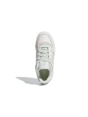 Adidas Originals Women's White/Linen Green Forum Sneakers, JR0475