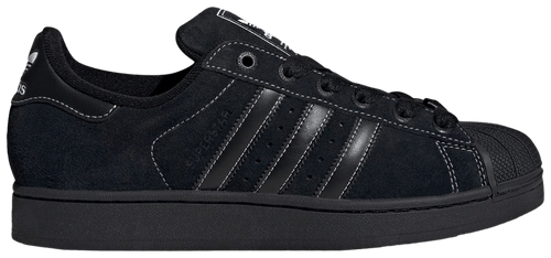 Adidas Originals Men's Black Superstar II Sneakers, ID8723
