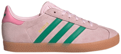 Adidas Originals Kids Gazelle Sneakers, Clear Pink / Court Green / Bliss Pink, JP7128