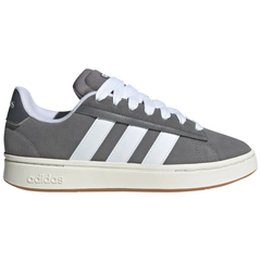 Adidas Men's Grey Grand Court Alpha Chunky Sneakers, JR0542