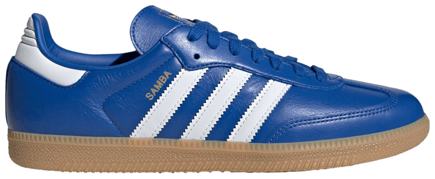 Adidas Originals Men's Samba OG Sneakers, Blue, JR0882