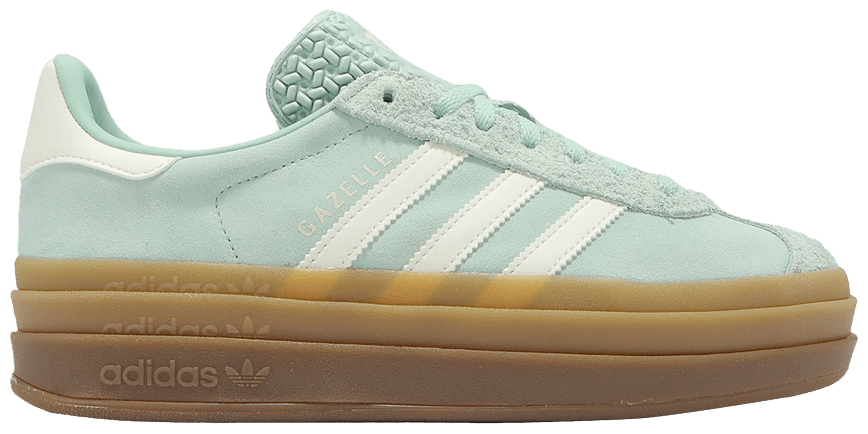 Adidas Originals Women's Gazelle Bold Sneakers, Ash Green, JS3902