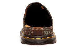 Dr. Martens San Mule in Russet Red & Multi Color