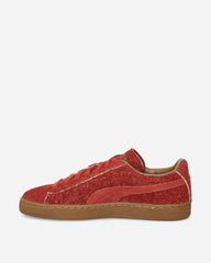 Daniëlle Cathari Suede Fuzzy Sneakers Mars Red