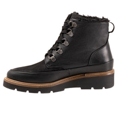 Softwalk Whitney S2261-001 Womens Black Leather Casual Dress Boots