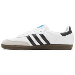 Adidas Originals Men's Samba ADV Sneakers, White / Black / Gum, GZ8477