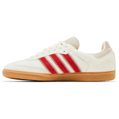 Adidas Originals Women's Cream/Red/Gum Samba OG Sneakers, JS3935