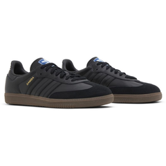 Adidas Originals Men's Samba OG Sneakers, Core Black / Core Black / Gum, IE3438