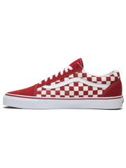 Vans Men's Old Skool Sneakers, Red Checkerboard, VN0A38G1P0T