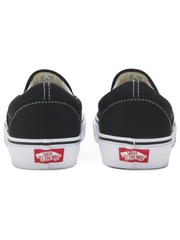 Vans Men's Black Classic Slip‑On Canvas Sneakers, VN000EYEBLK