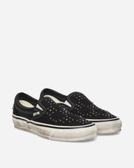 Premium Classic Slip-On Pearlized Sneakers Black