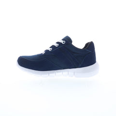 Hitchcock Michelle W507-72 Womens Blue Wide Lifestyle Sneakers Shoes