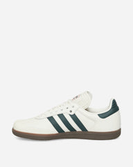 BAPE Samba Sneakers Off White / Shadow Green