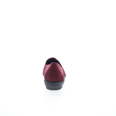 Easy Spirit Arlie 2 SEARLIE2 Womens Red Wide Canvas Loafer Flats Shoes